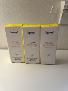 3/$12 Supergoop! Glow Screen Golden Hour SPF 40
